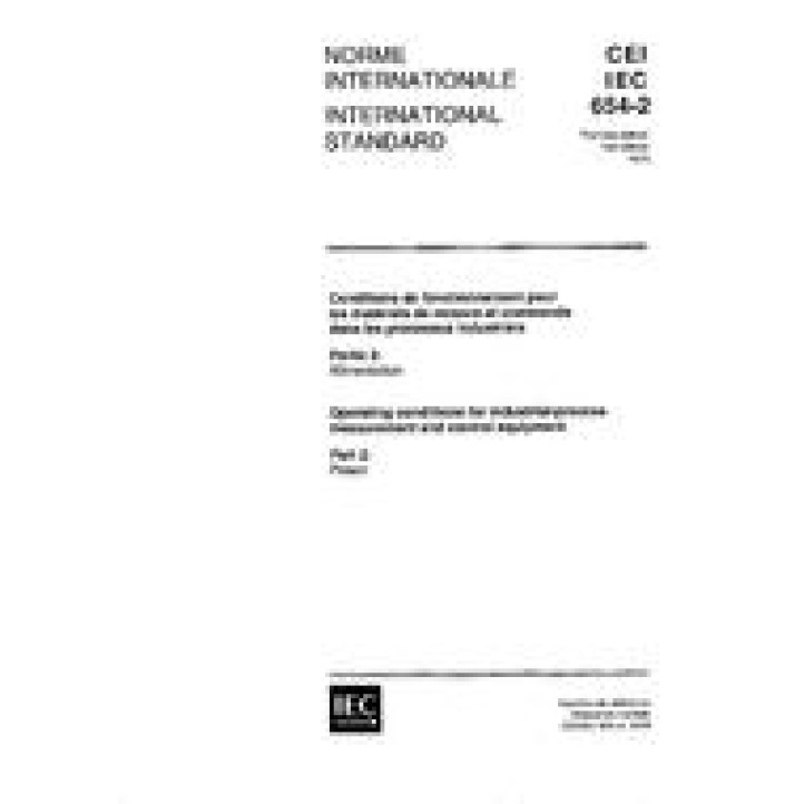 IEC 60654-2 Ed. 1.0 b PDF