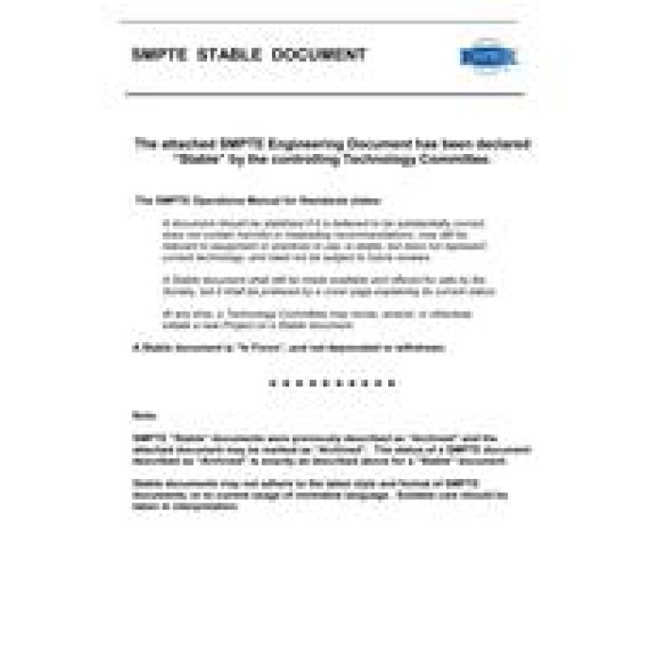 SMPTE 159.2 PDF