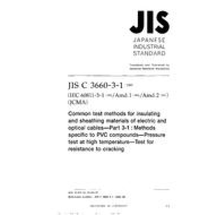 JIS C 3660-3-1 PDF