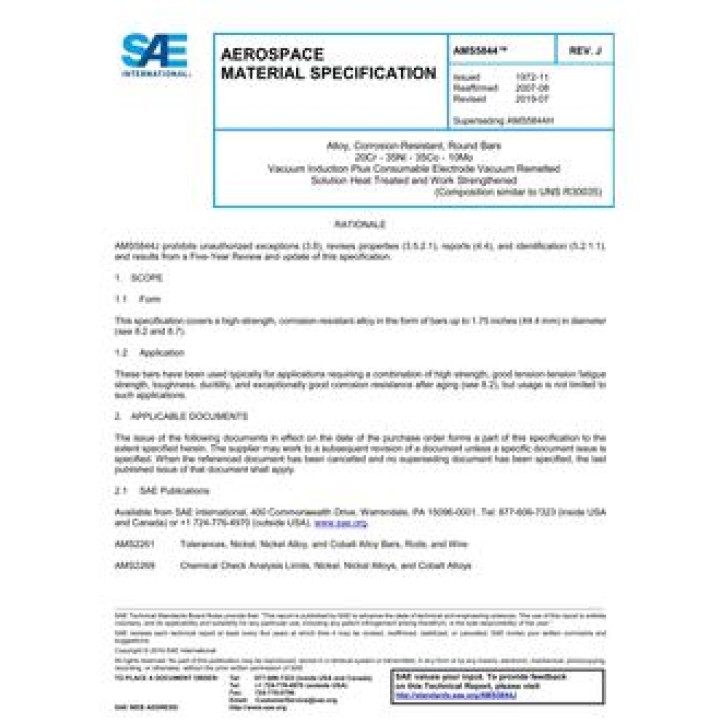 SAE AMS5844J PDF