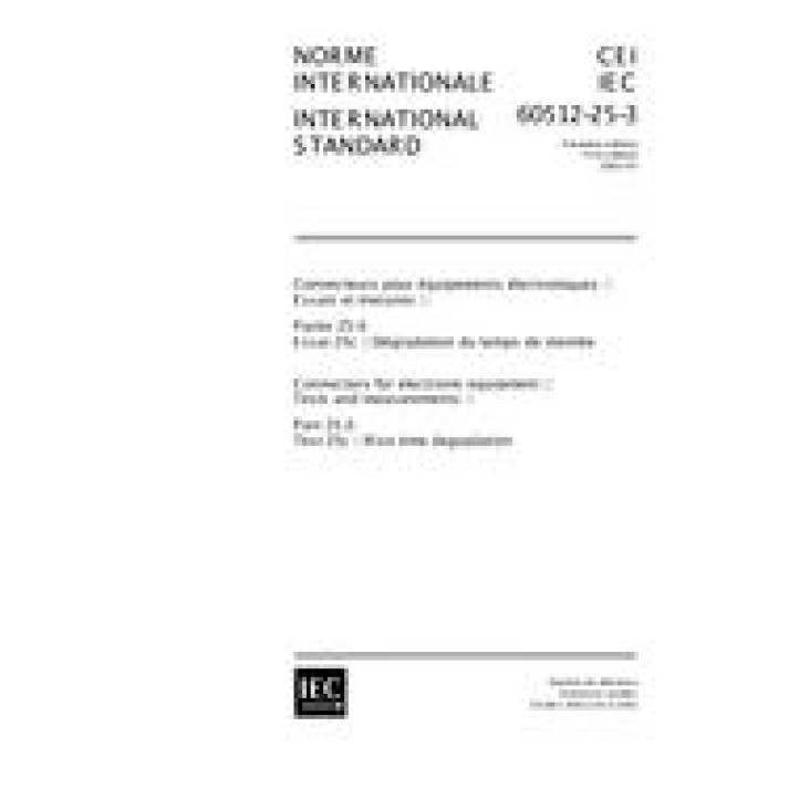 IEC 60512-25-3 Ed. 1.0 b PDF