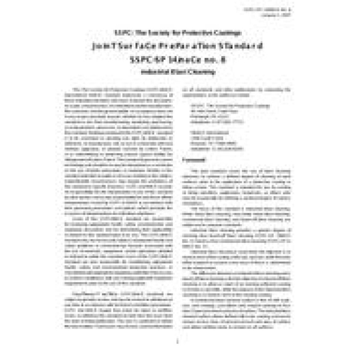 SSPC SP 14/NACE No.8 PDF