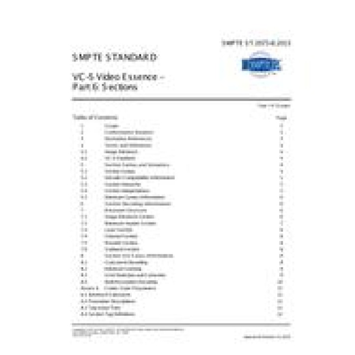 SMPTE ST 2073-6 PDF