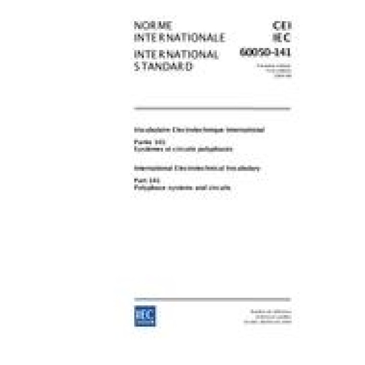 IEC 60050-141 Ed. 1.0 b PDF