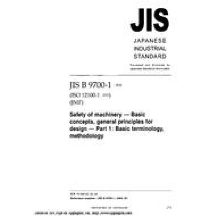 JIS B 9700-1 PDF