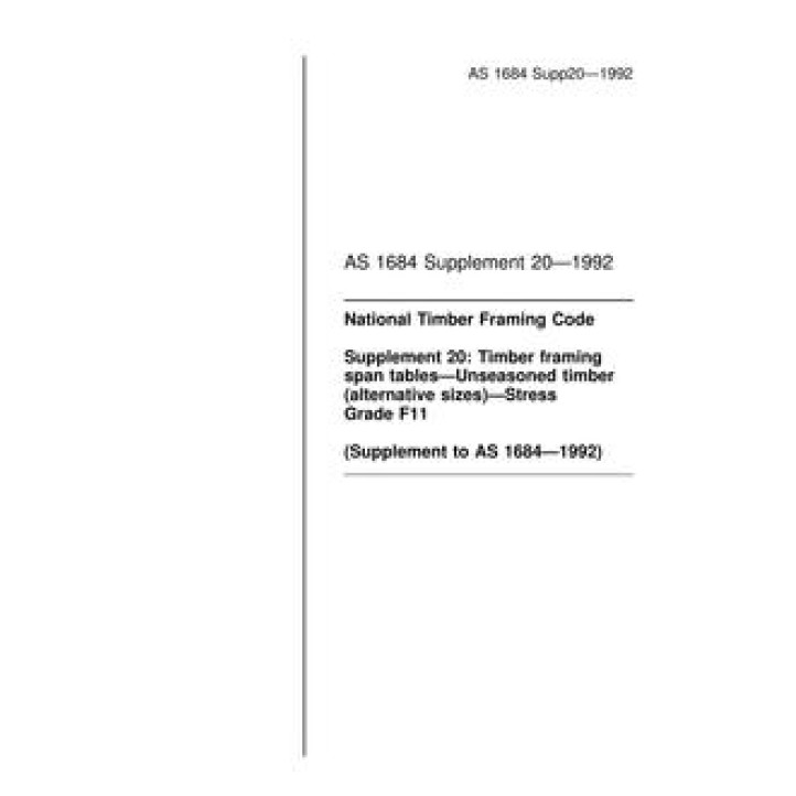 AS 1684 SUPP 20 PDF