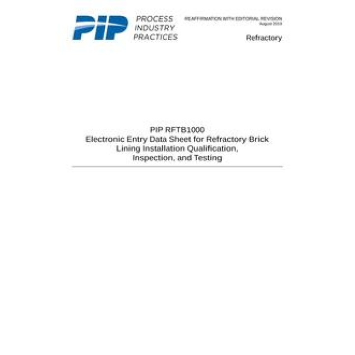 PIP RFTB1000 EEDS PDF