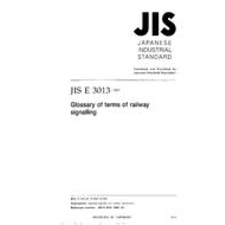 JIS E 3013 PDF