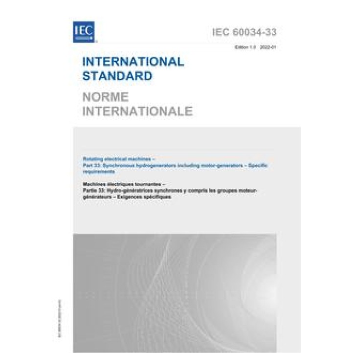 IEC 60034-33 Ed. 1.0 b PDF