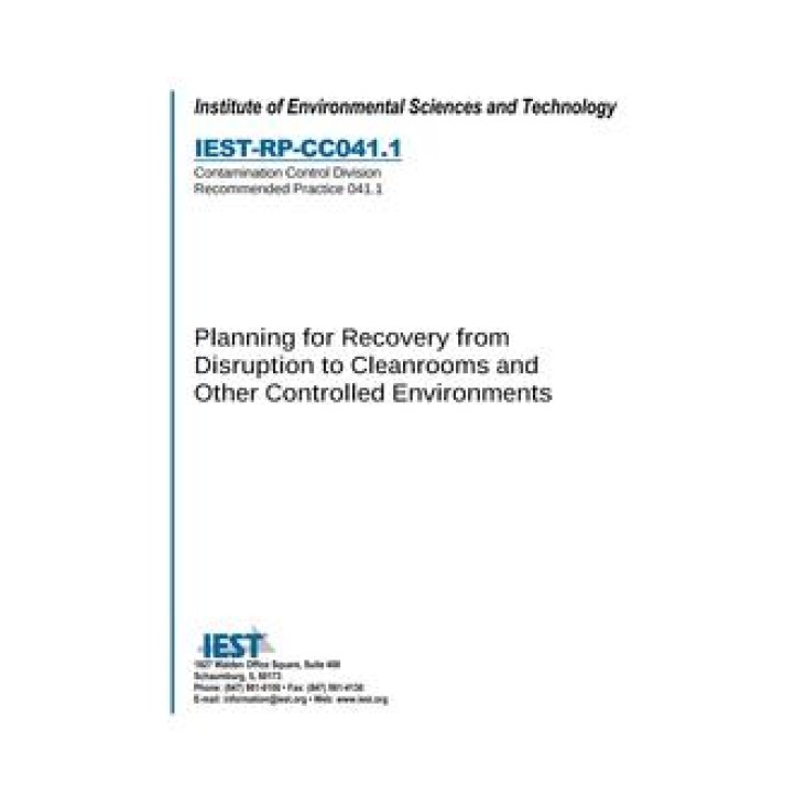 IEST RP-CC041.1 PDF