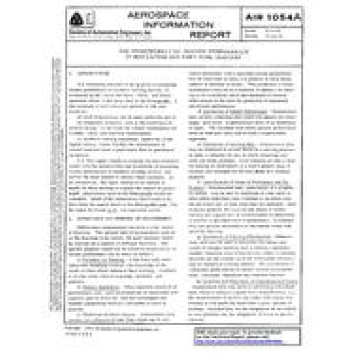 SAE AIR1054A PDF