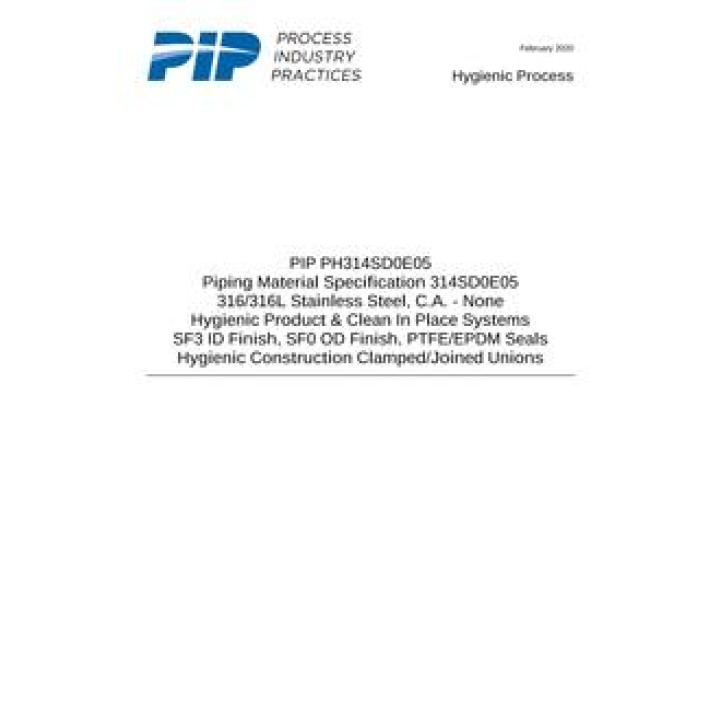 PIP PH314SD0E05 PDF