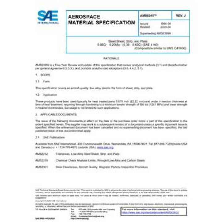 SAE AMS6395J PDF