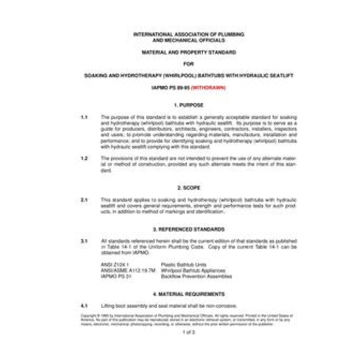 IAPMO PS 89 PDF