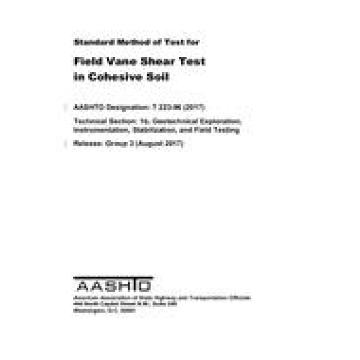 AASHTO T 223 PDF