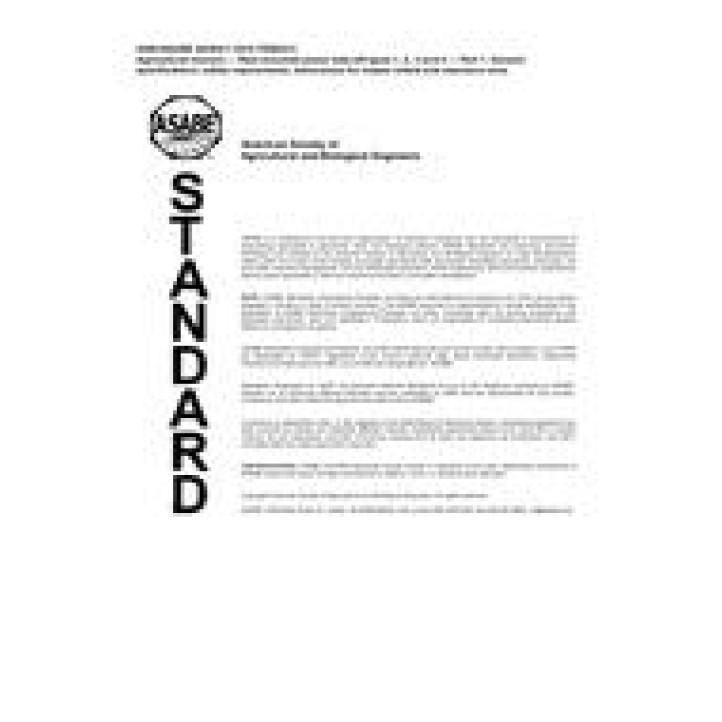 ASAE/ASABE AD500-1 PDF download