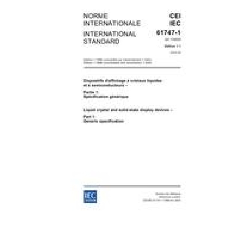 IEC 61747-1 Ed. 1.1 b PDF