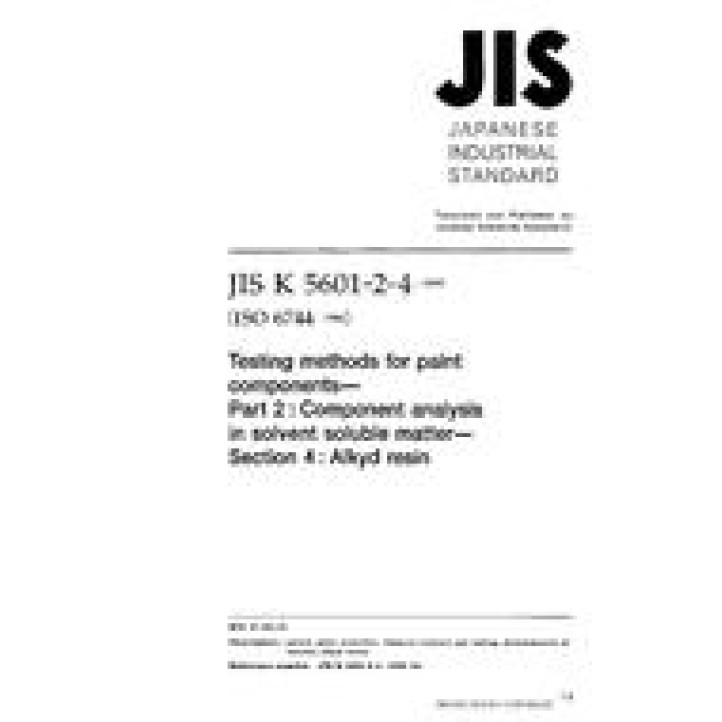 JIS K 5601-2-4 PDF