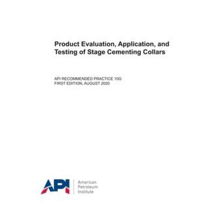 API RP 10G PDF