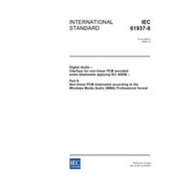 IEC 61937-8 Ed. 1.0 en PDF