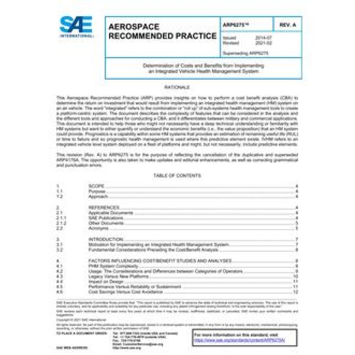 SAE ARP6275A PDF