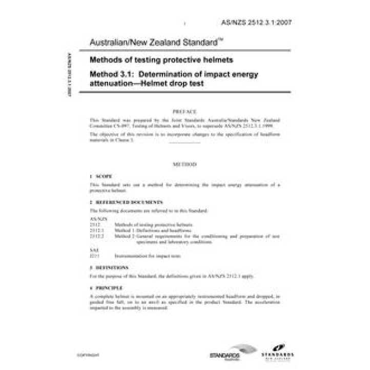 AS/NZS 2512.3.1 PDF