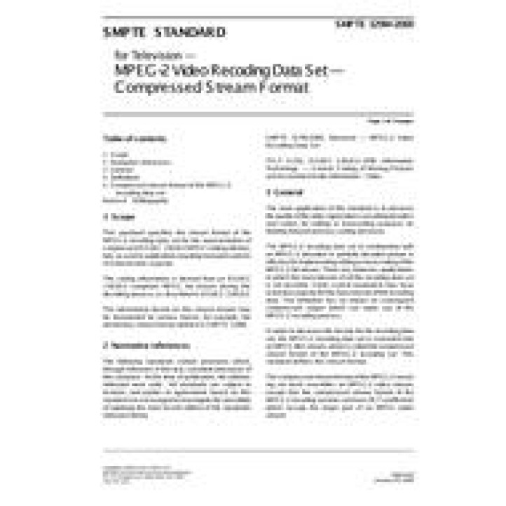 SMPTE 329M PDF