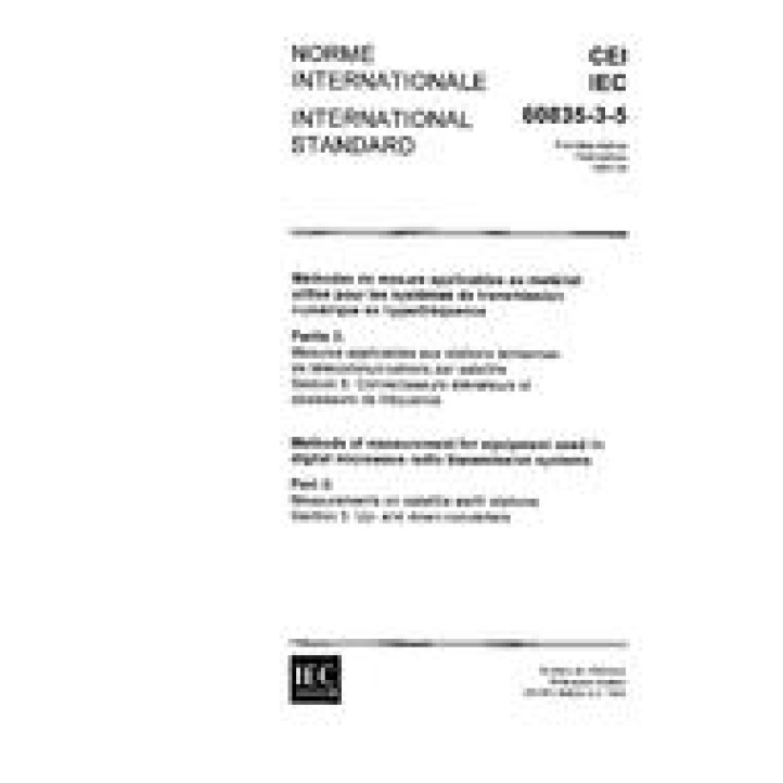 IEC 60835-3-5 Ed. 1.0 b PDF