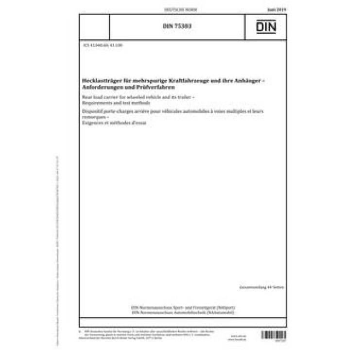 DIN 75303 PDF