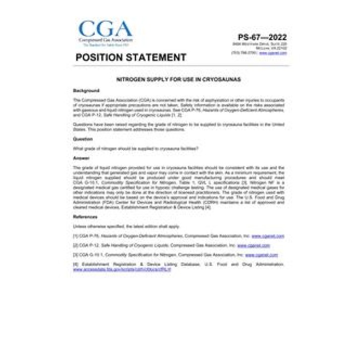 CGA PS-67 PDF