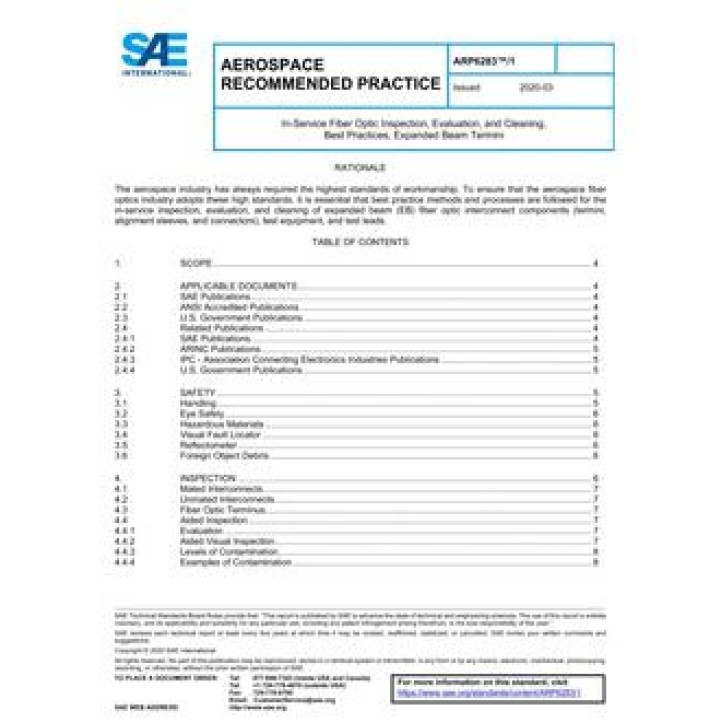 SAE ARP6283/1 PDF