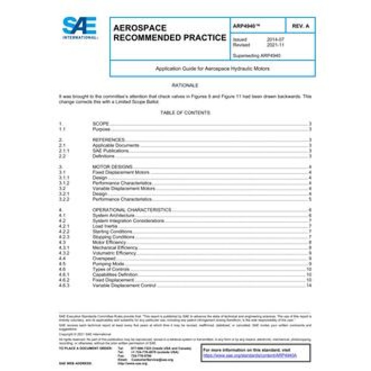 SAE ARP4940A PDF