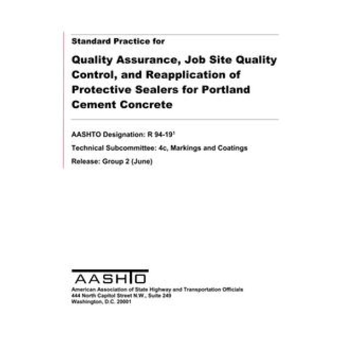 AASHTO R 94 PDF