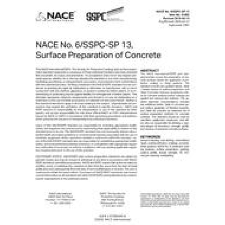 NACE No. 6/SSPC-SP 13 PDF