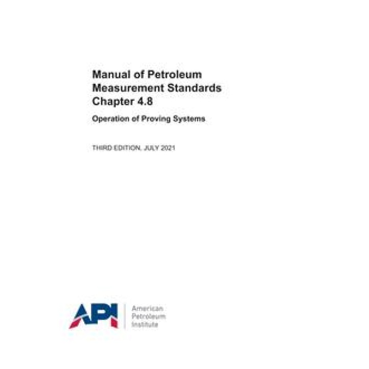 API MPMS Chapter 4.8 PDF