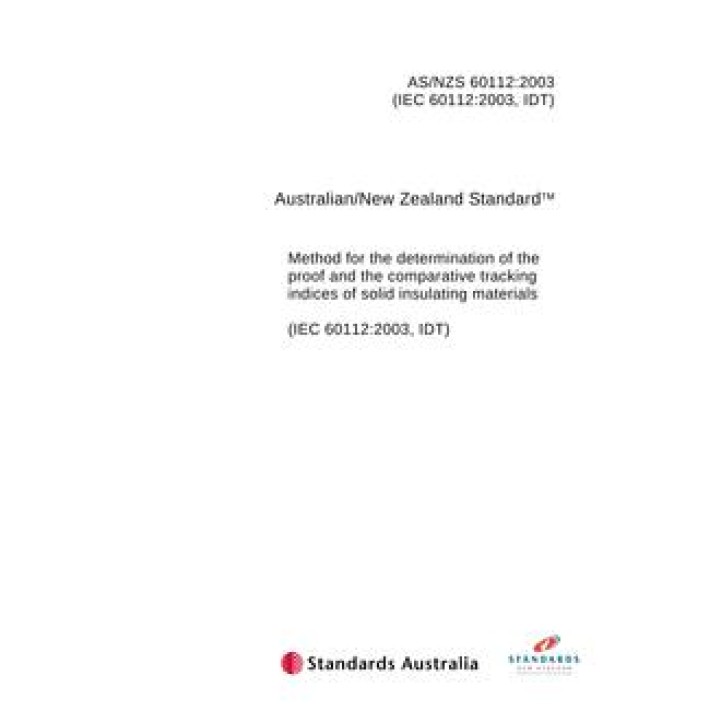 AS/NZS 60112 PDF