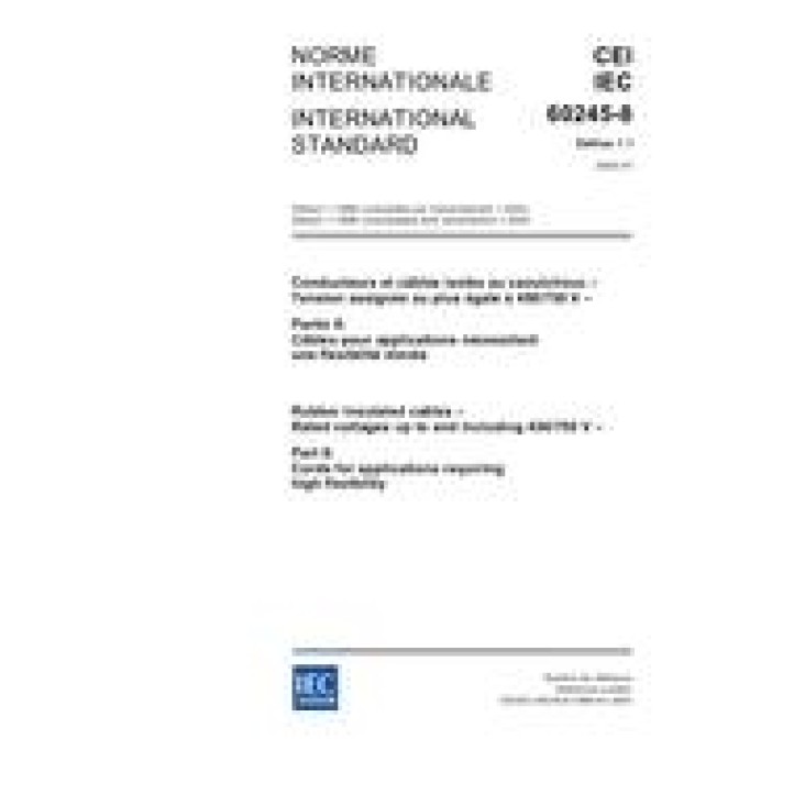 IEC 60245-8 Ed. 1.1 b PDF