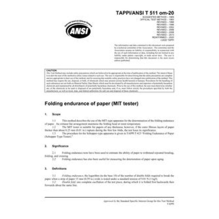 TAPPI T511 PDF