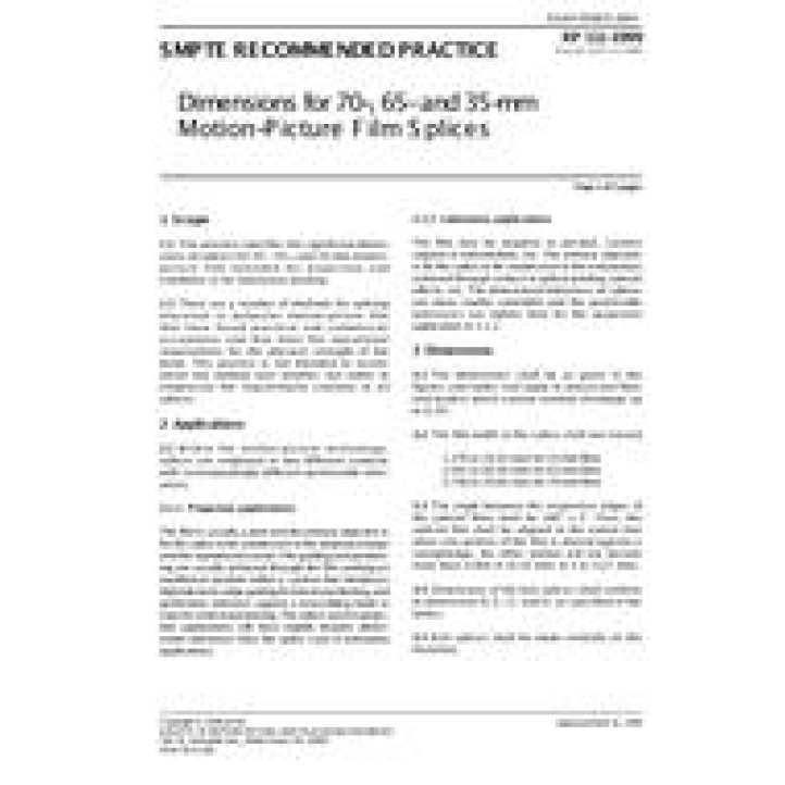 SMPTE RP 111 PDF