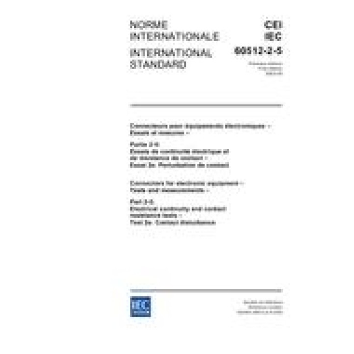 IEC 60512-2-5 Ed. 1.0 b PDF