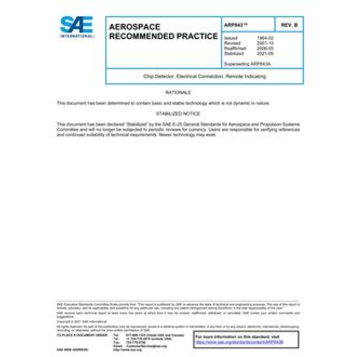 SAE ARP843B PDF