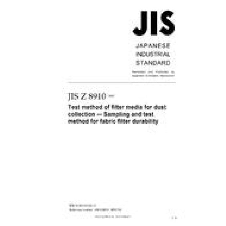 JIS Z 8910 PDF