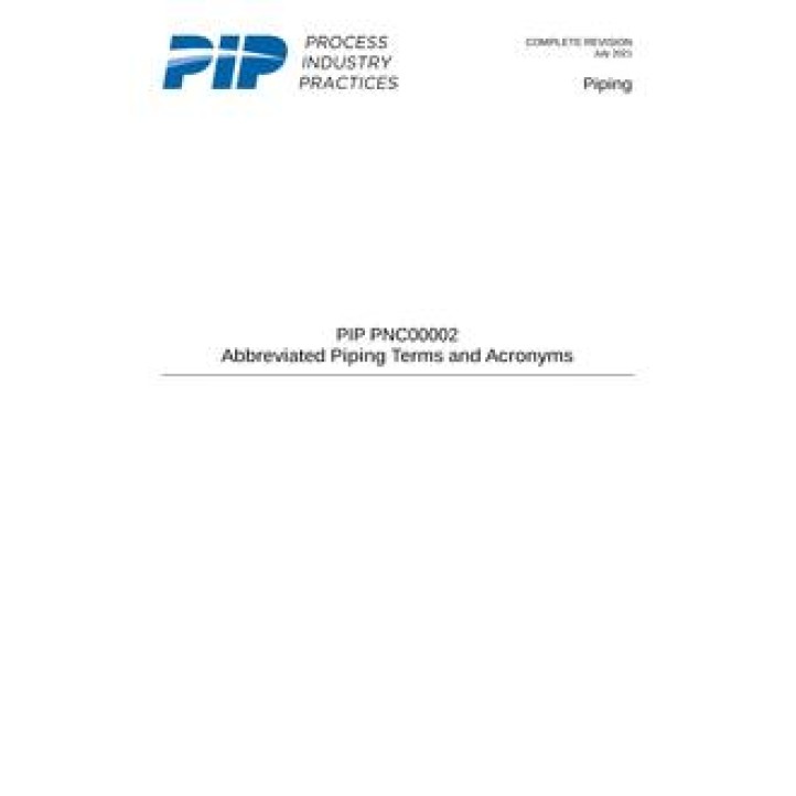 PIP PNC00002 PDF