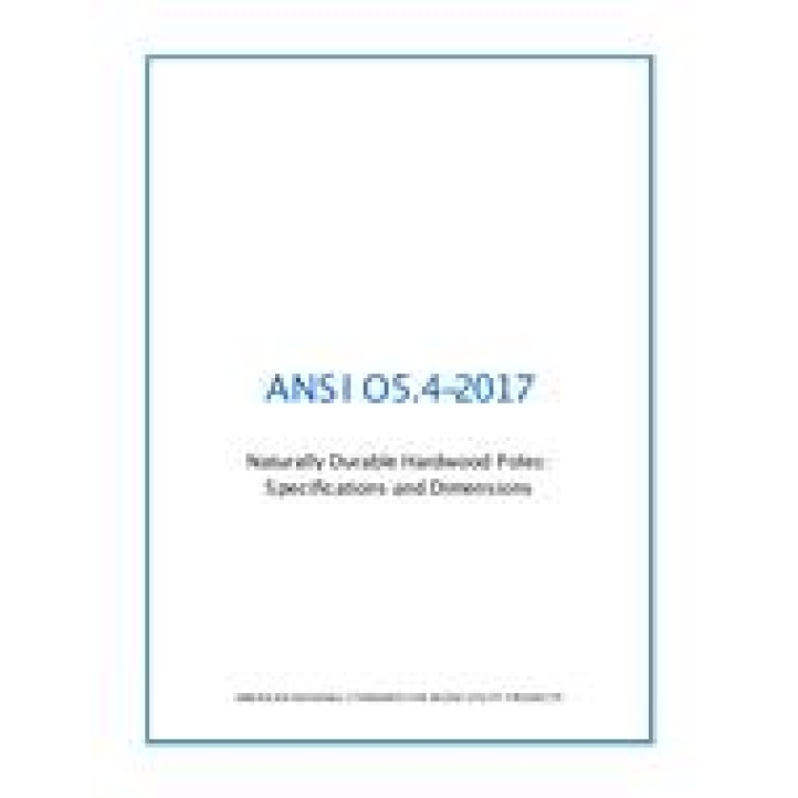 ANSI O5.4 PDF download