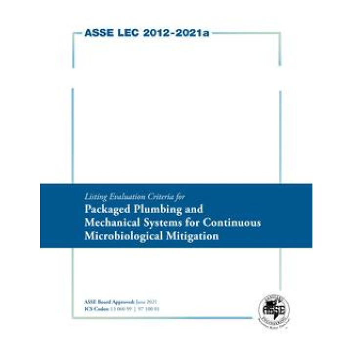 ASSE (Plumbing) LEC 2012 PDF download