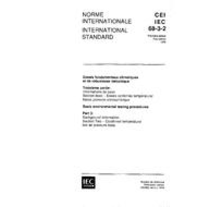 IEC 60068-3-2 Ed. 1.0 b PDF