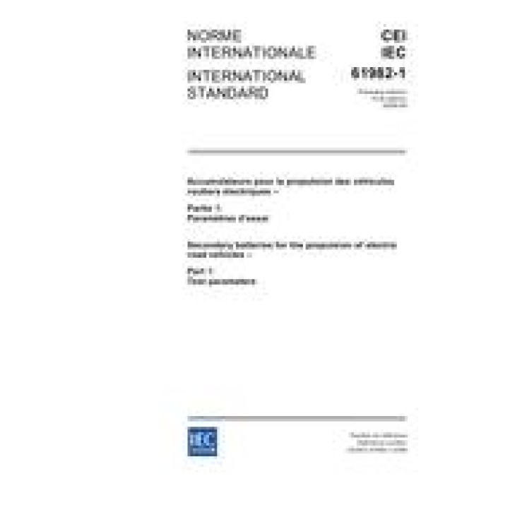 IEC 61982-1 Ed. 1.0 b PDF