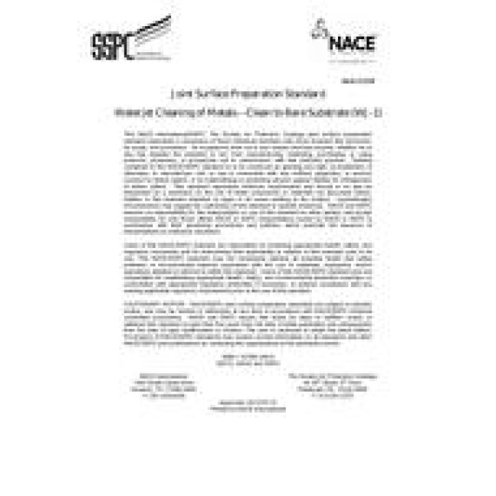 NACE WJ-1/SSPC-SP WJ 1 PDF