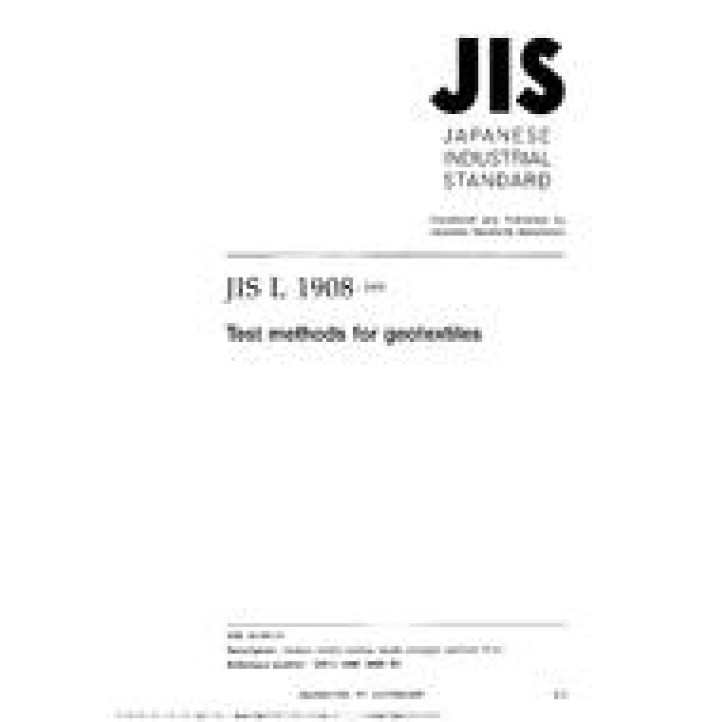 JIS L 1908 PDF