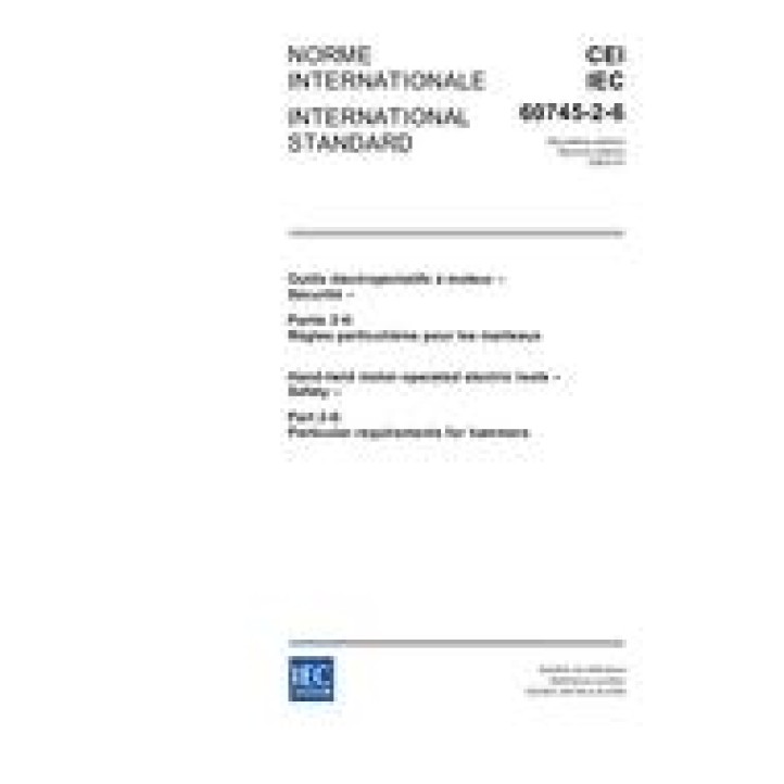 IEC 60745-2-6 Ed. 2.0 b PDF